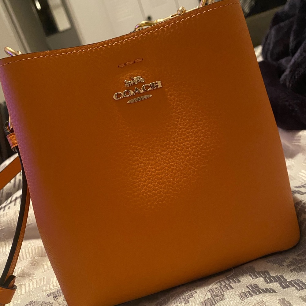Coach mini bucket bag! Super cute for the summer.